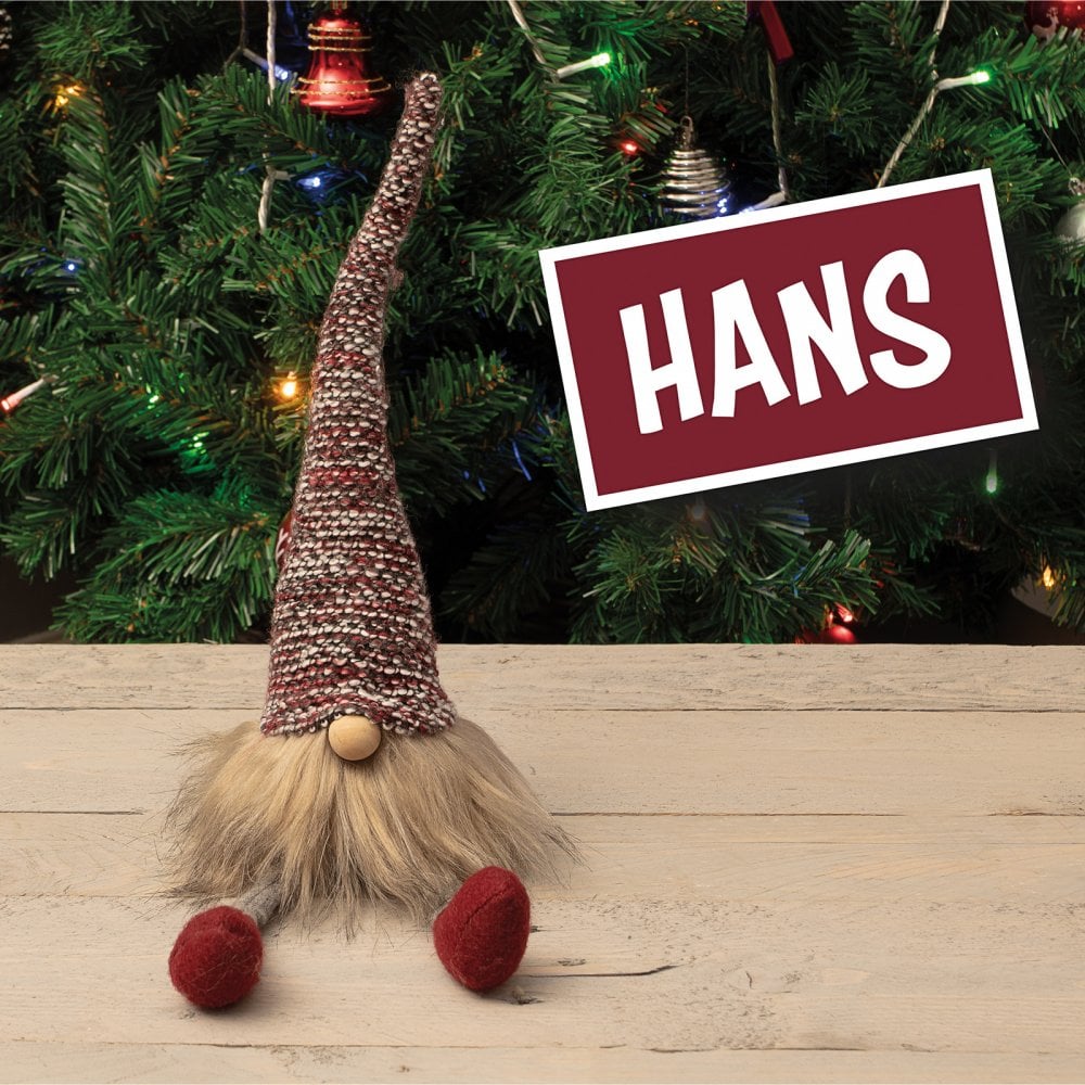 Scandinavian Gonk Brothers Christmas Decoration Large