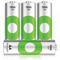 GP Recyko+ NiMH Rechargeable Batteries AA