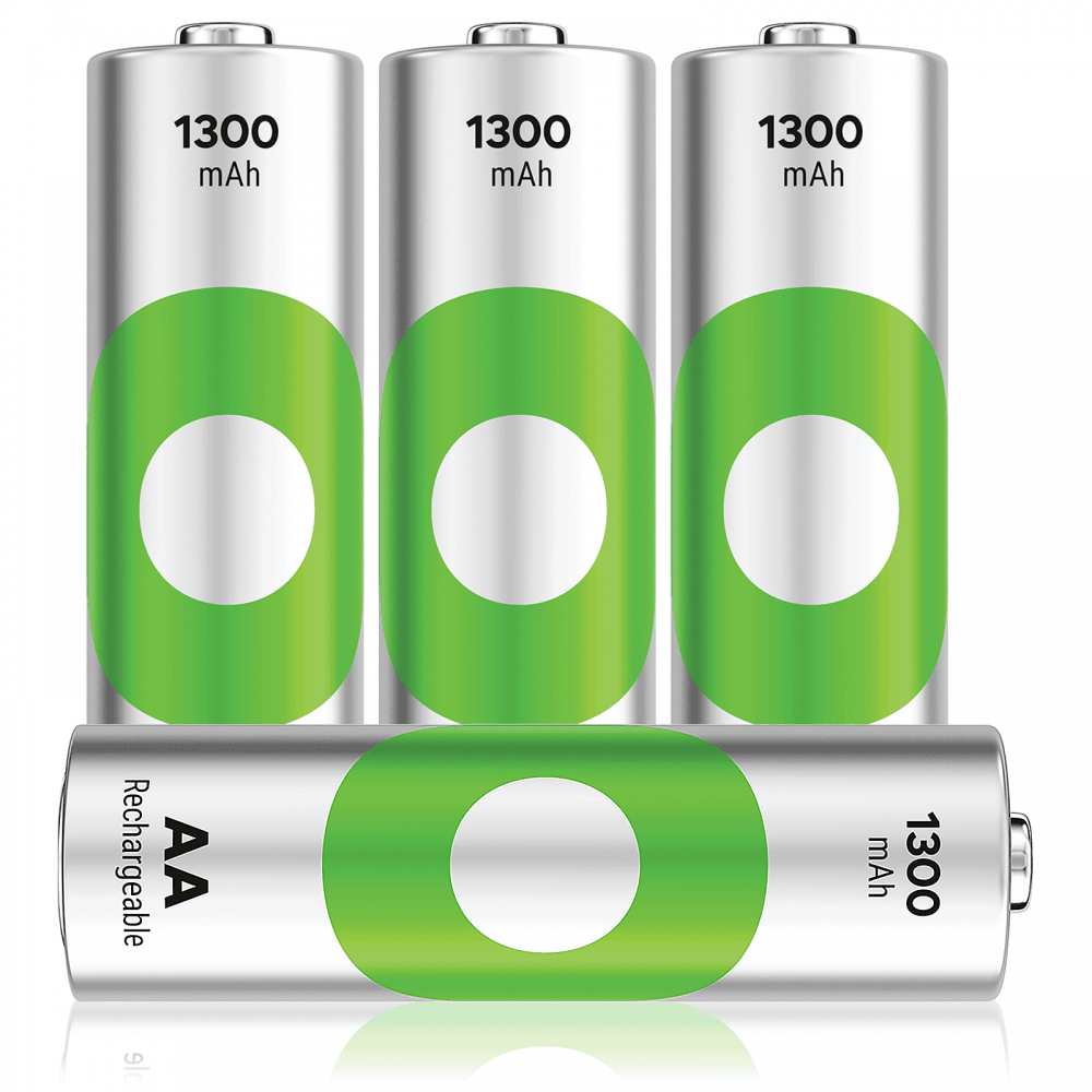 GP Recyko+ NiMH Rechargeable Batteries AA