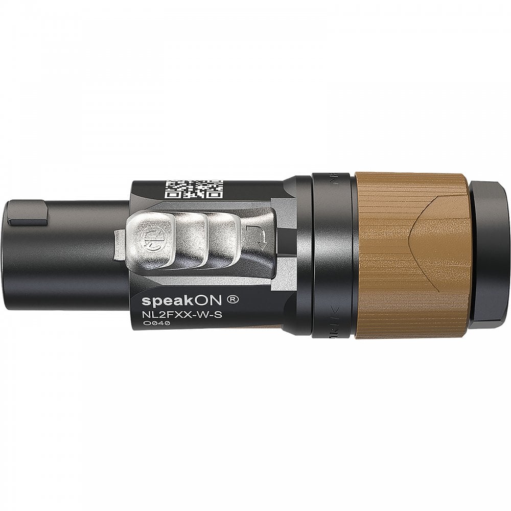 Neutrik NL2FXX-W-S Speakon Cable Connector