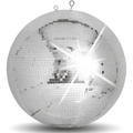 Silver Mirror Ball Decor Lighting 500mm 20 Inch