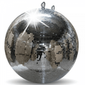 Silver Mirror Ball Decor Lighting 600mm 24"