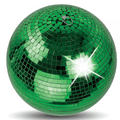 Green Mirror Ball Decor Lighting 300mm 12"