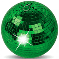 Green Mirror Ball Decor Lighting 200mm 8"