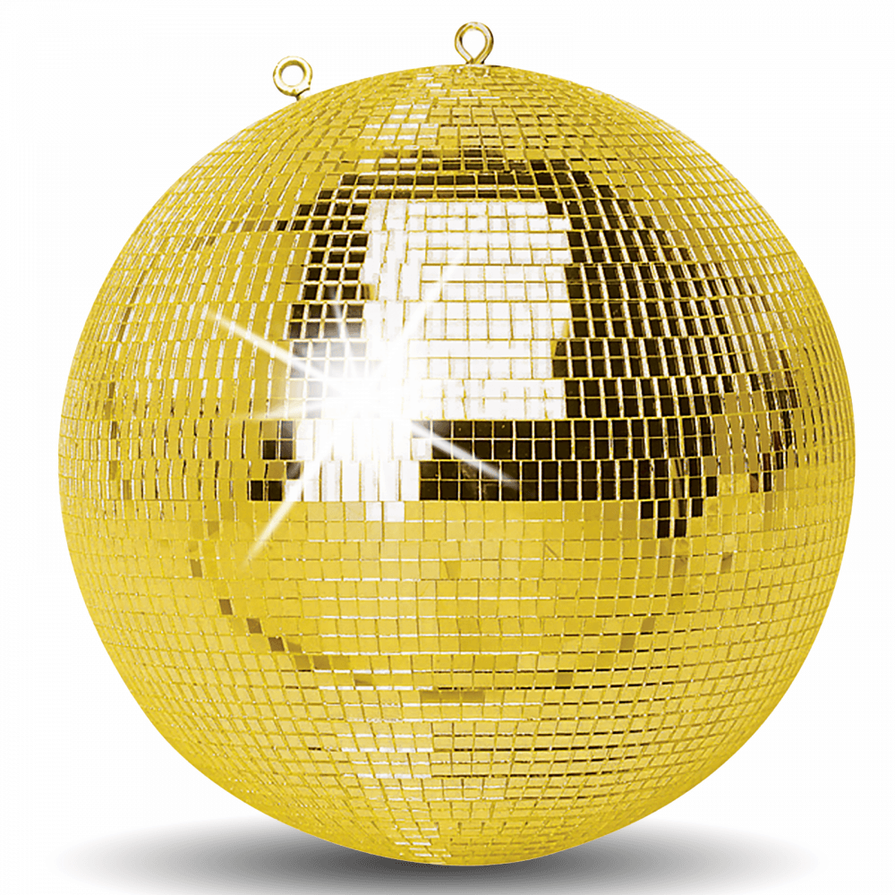 Gold Mirror Ball Decor Lighting 500mm 20"