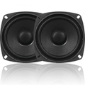 5 1/4 Inch Midrange Speaker Hi-Fi Chassis Driver 60W PAIR