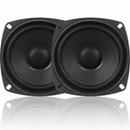 5 1/4 Inch Midrange Speaker Hi-Fi Chassis Driver 60W PAIR