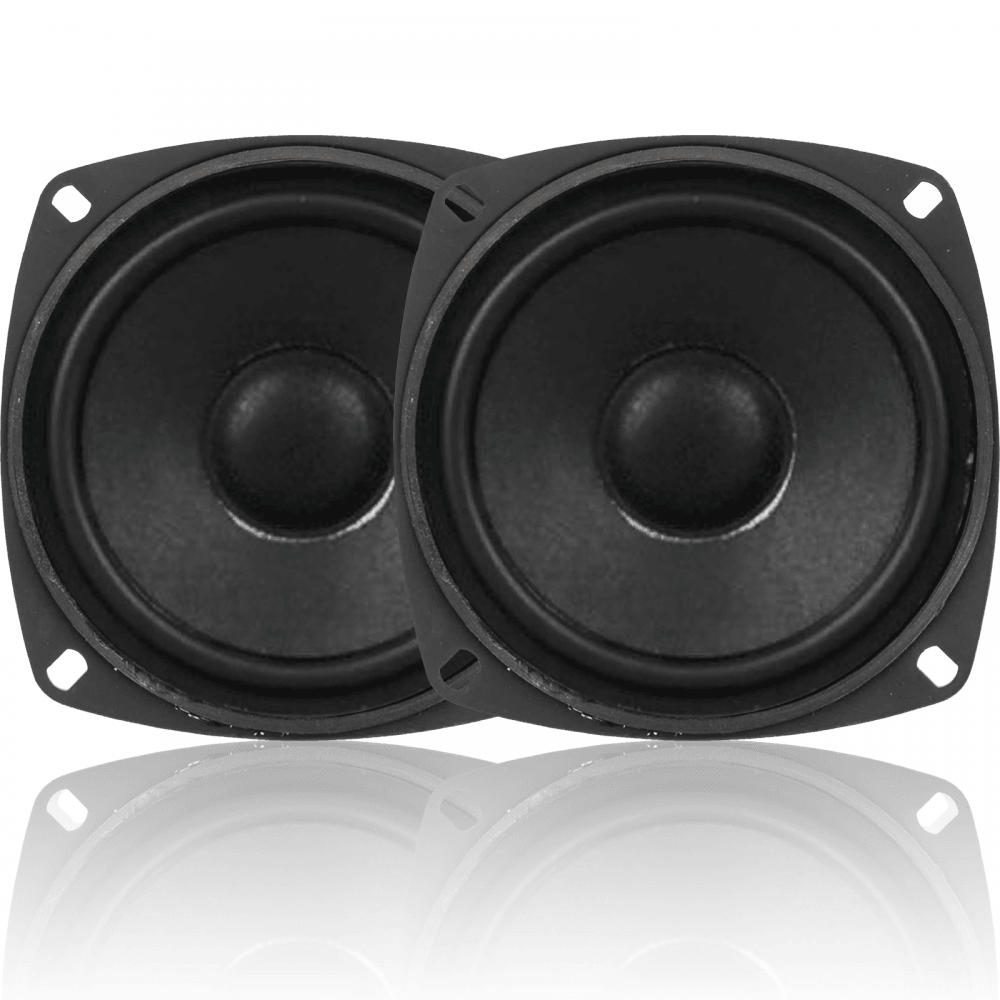 5 1/4 Inch Midrange Speaker Hi-Fi Chassis Driver 60W PAIR