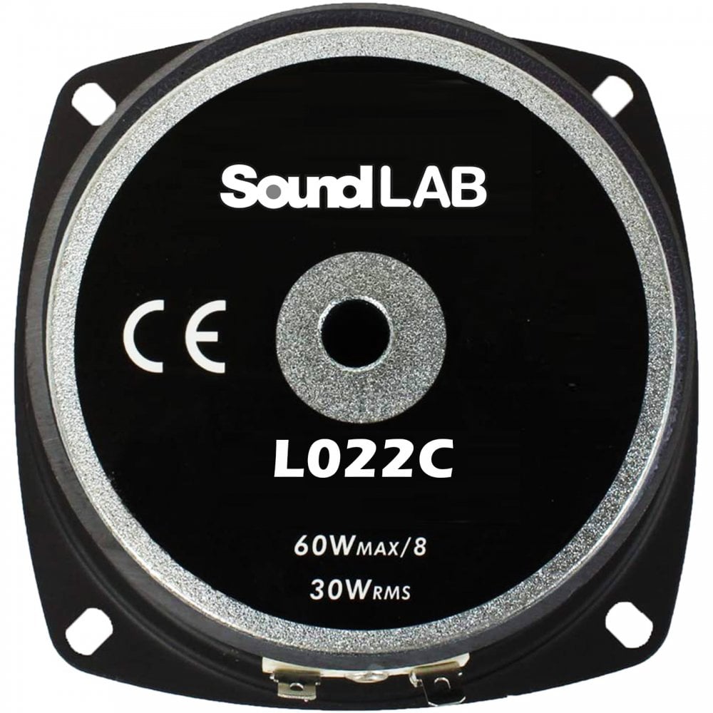 5 1/4 Inch Midrange Speaker Hi-Fi Chassis Driver 60W PAIR