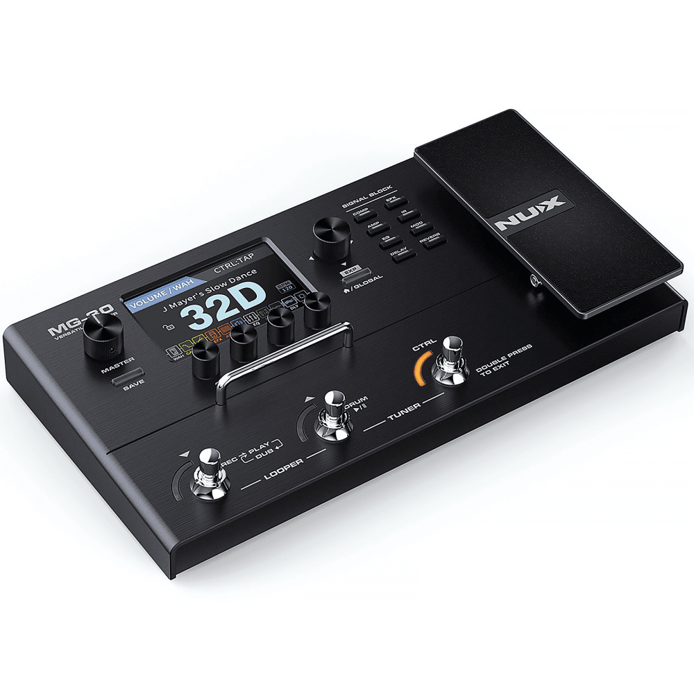 MG-30 Multi-Effects Modeler Pedal with 4" Display