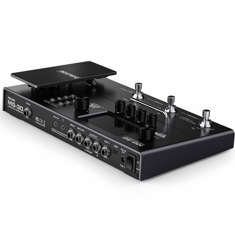 MG-30 Multi-Effects Modeler Pedal with 4" Display