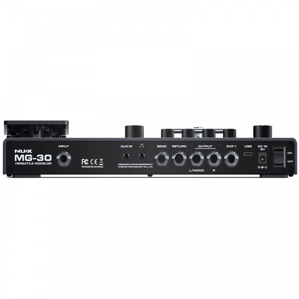 MG-30 Multi-Effects Modeler Pedal with 4" Display