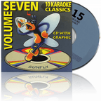 Karaoke CDG CD - HITS Volume 007 CD+G Disc