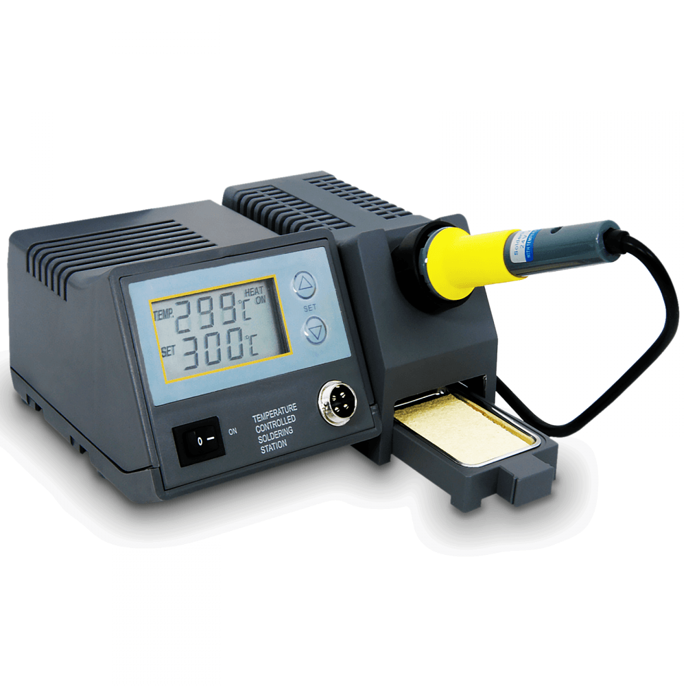 High Power 48w Professional Thermostatic Digital Solder Iron Station 150-420°C
