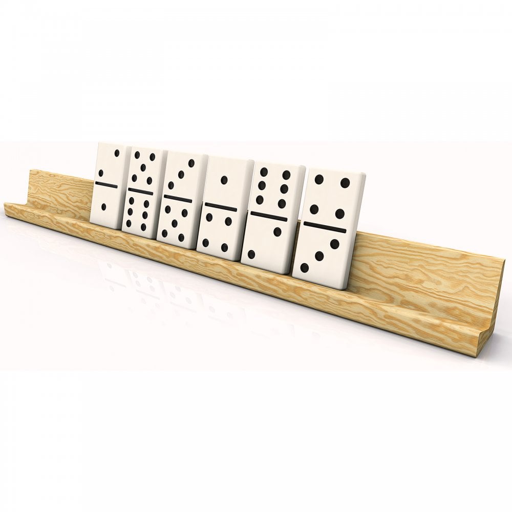 Set of 4 Playing Domino and Scrabble Tile Holders