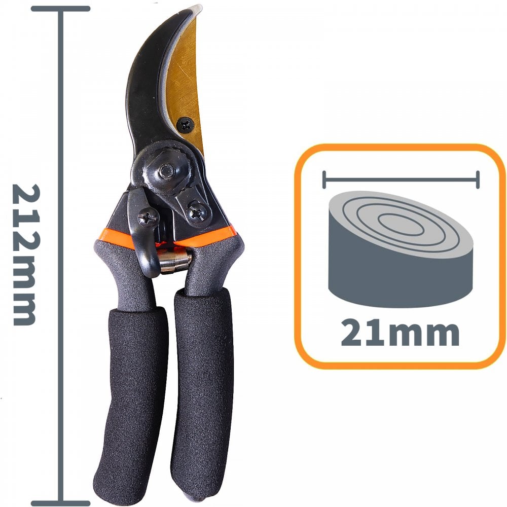 Titanium Garden Pruning Shears Secateurs