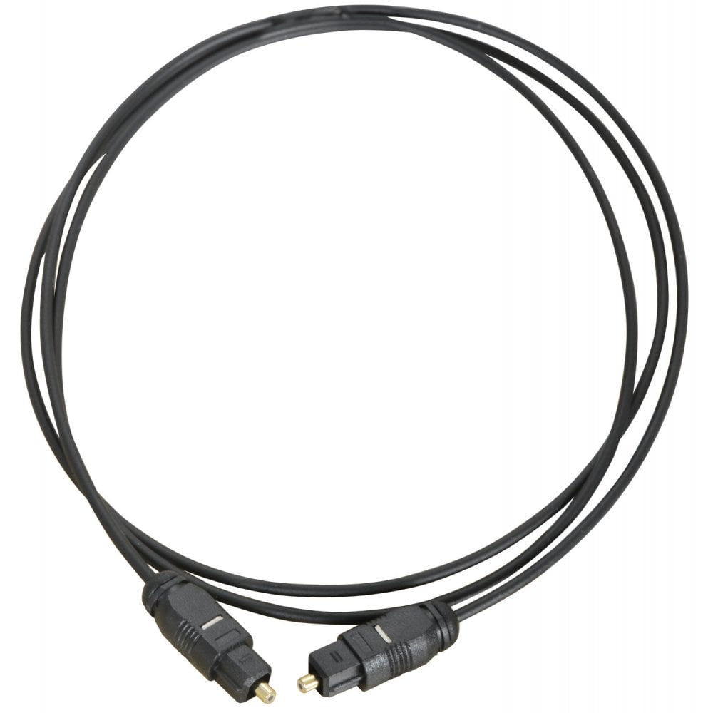 Fibre Optic Leads 1M 2.5M 5M and 10M TOSlink Connectors