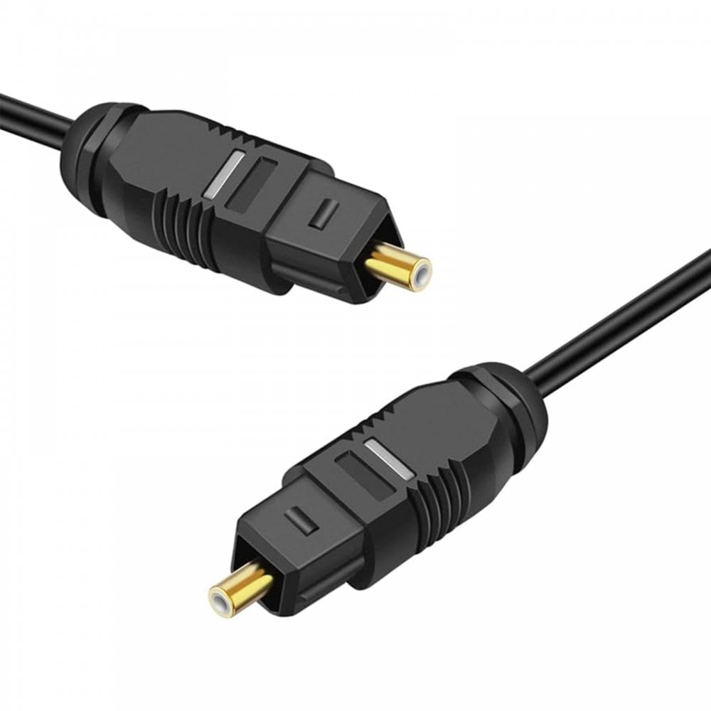 Fibre Optic Leads 1M 2.5M 5M and 10M TOSlink Connectors