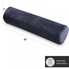 Dark Grey 5" Lumbar Roll Cushion