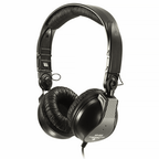Black Professional Studio Monitor Headphones including Bag