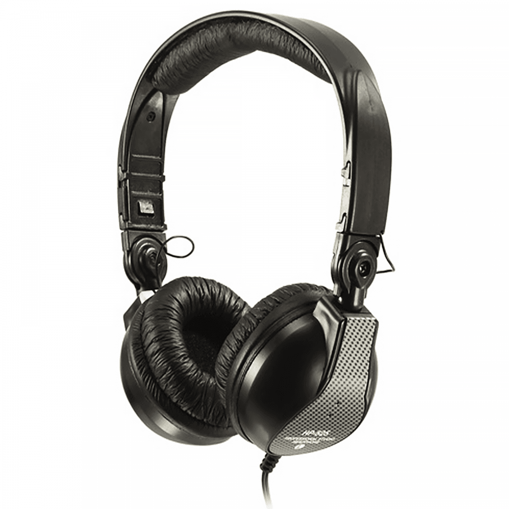 Black Professional Studio Monitor Headphones including Bag