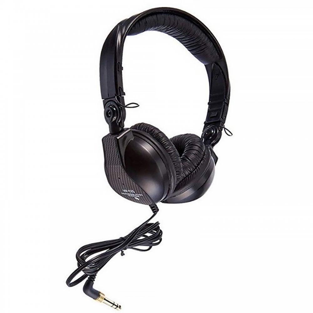 Black Professional Studio Monitor Headphones including Bag