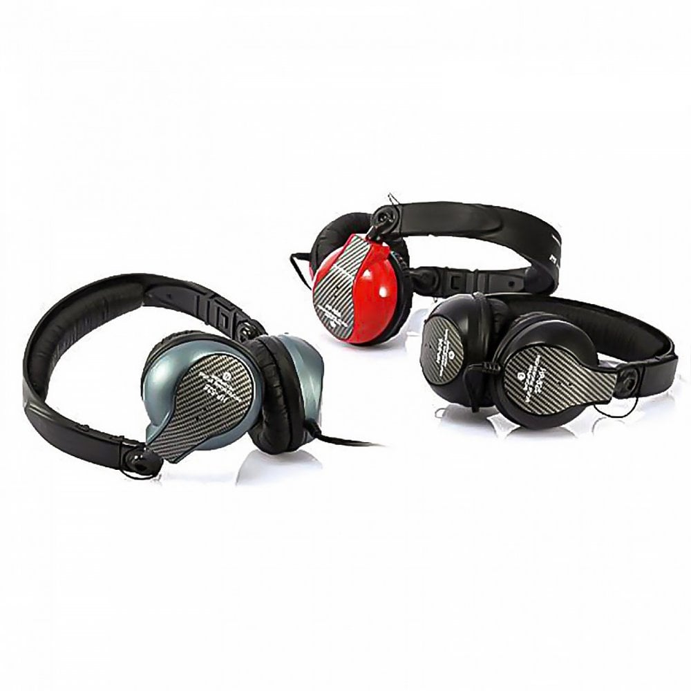 Black Professional Studio Monitor Headphones including Bag