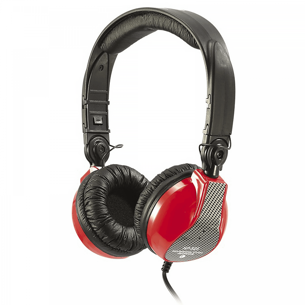 Red Professional Studio Monitor Headphones including Bag