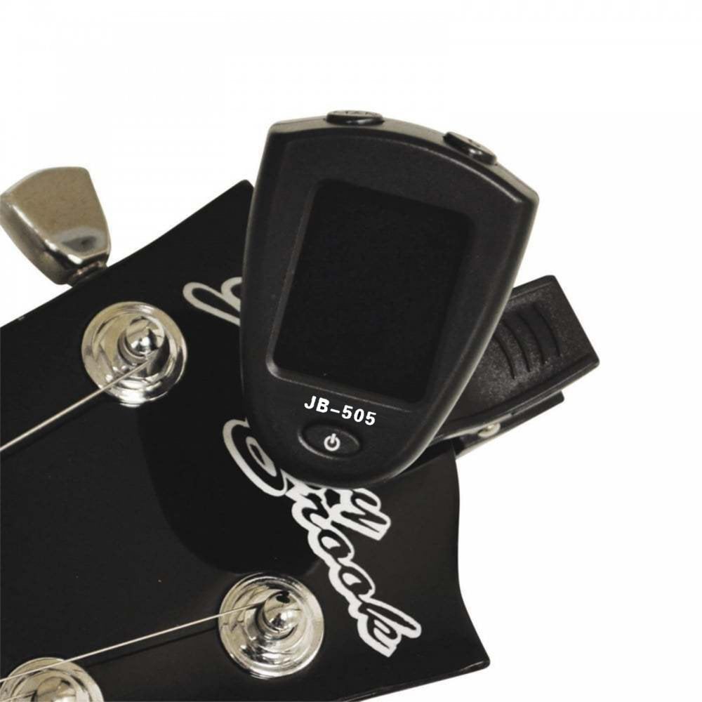 Clip-On Chromatic Ukulele Tuner Featuring 4 Modes