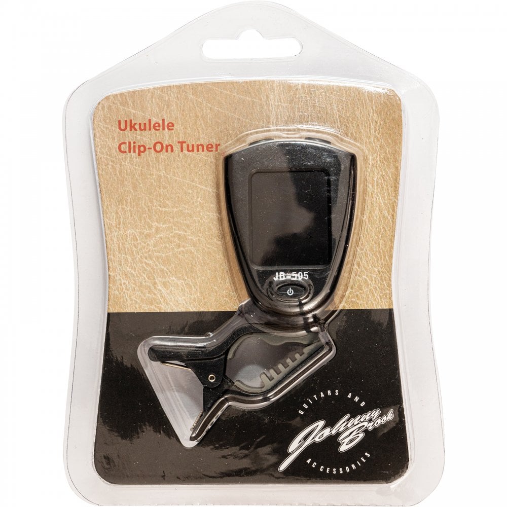 Clip-On Chromatic Ukulele Tuner Featuring 4 Modes