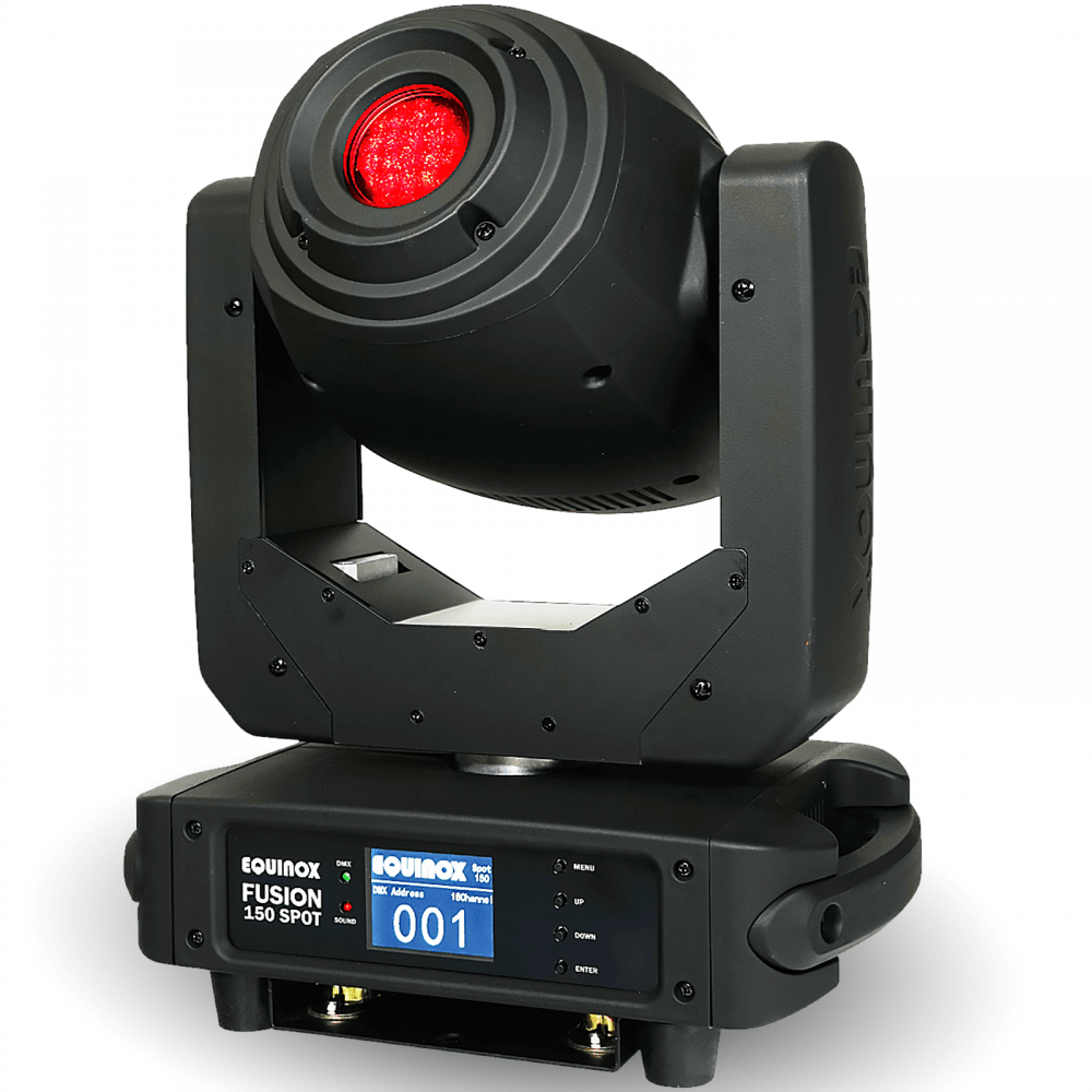 Fusion 150W LED Moving Head Prism Zoom Spot (Black)