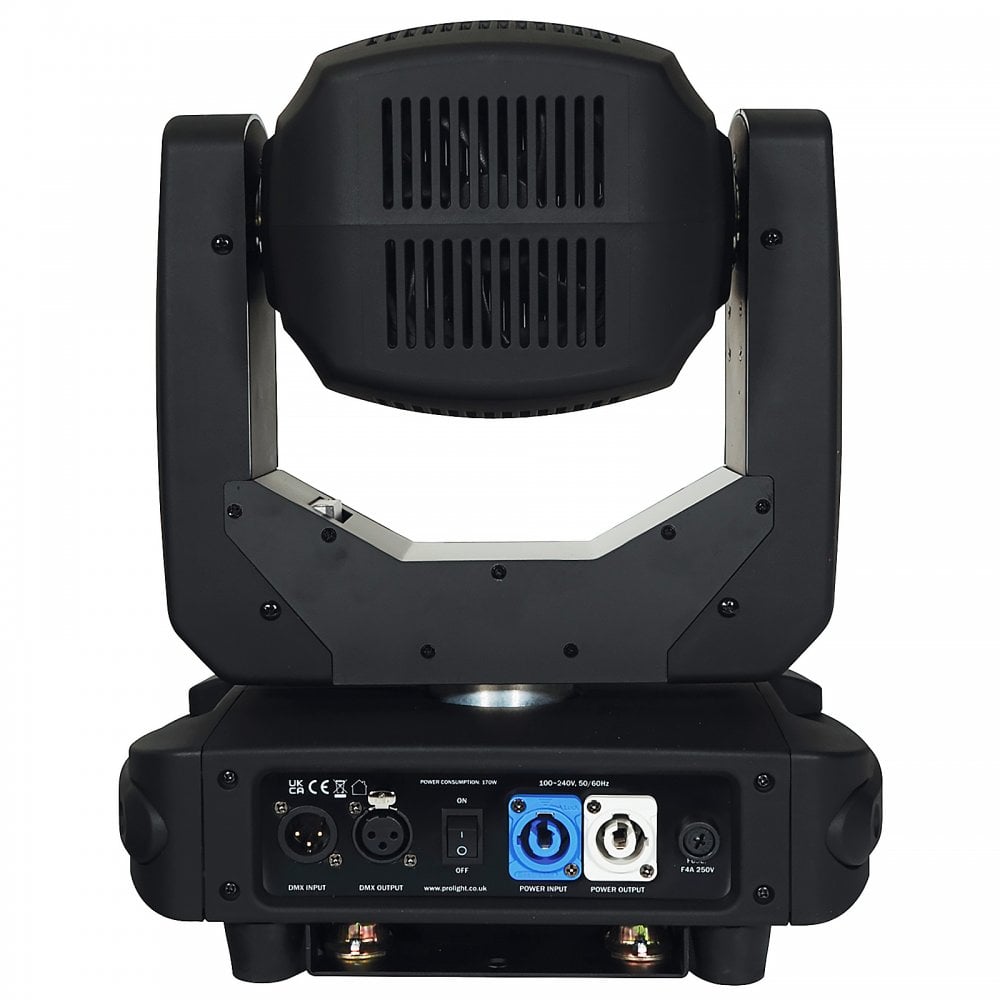 Fusion 150W LED Moving Head Prism Zoom Spot (Black)