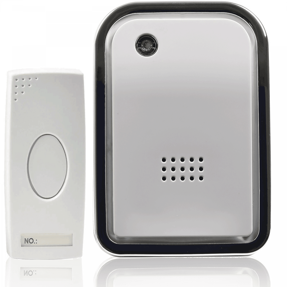 Wireless Door Bell Chime with LED Indicator 38 Melodies