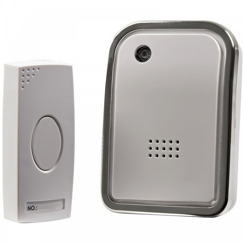 Wireless Door Bell Chime with LED Indicator 38 Melodies