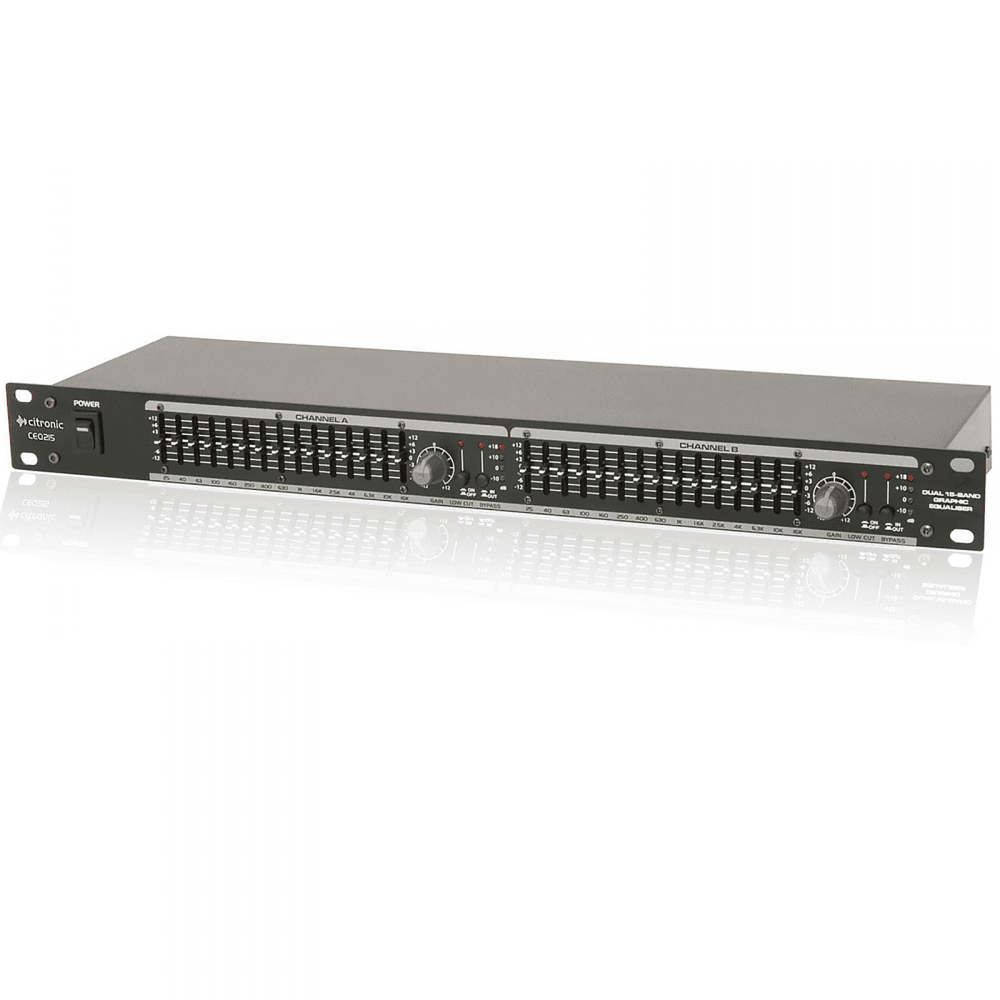 CEQ215 Dual 2 x 15-BAND Graphic Equaliser