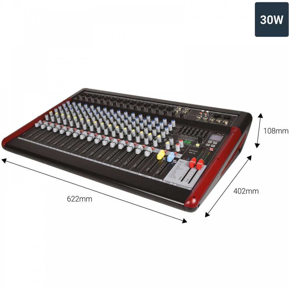 CSX-18 16 Channel Series Live Mixing Console