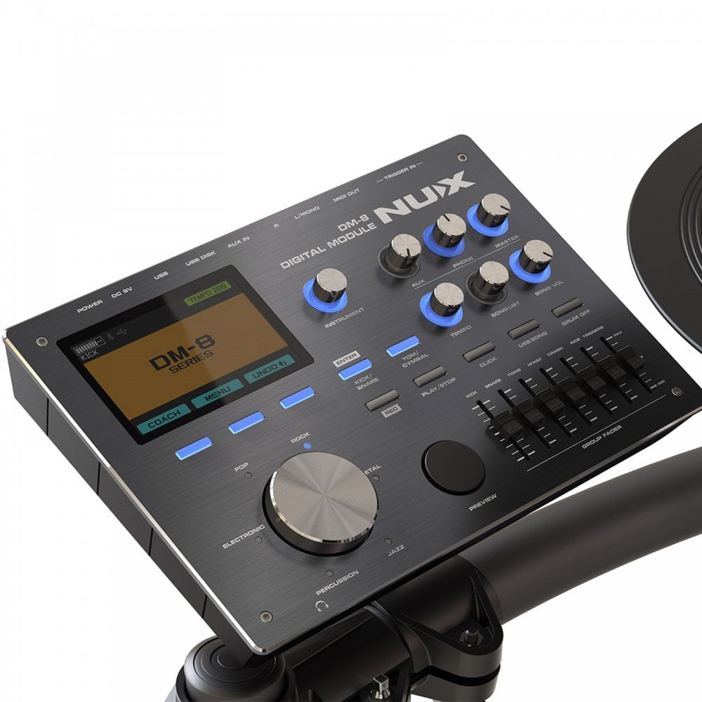 DM-8 9 Piece Digital Drum Kit