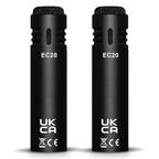 ECM20 Condenser Mics Stereo - Pair