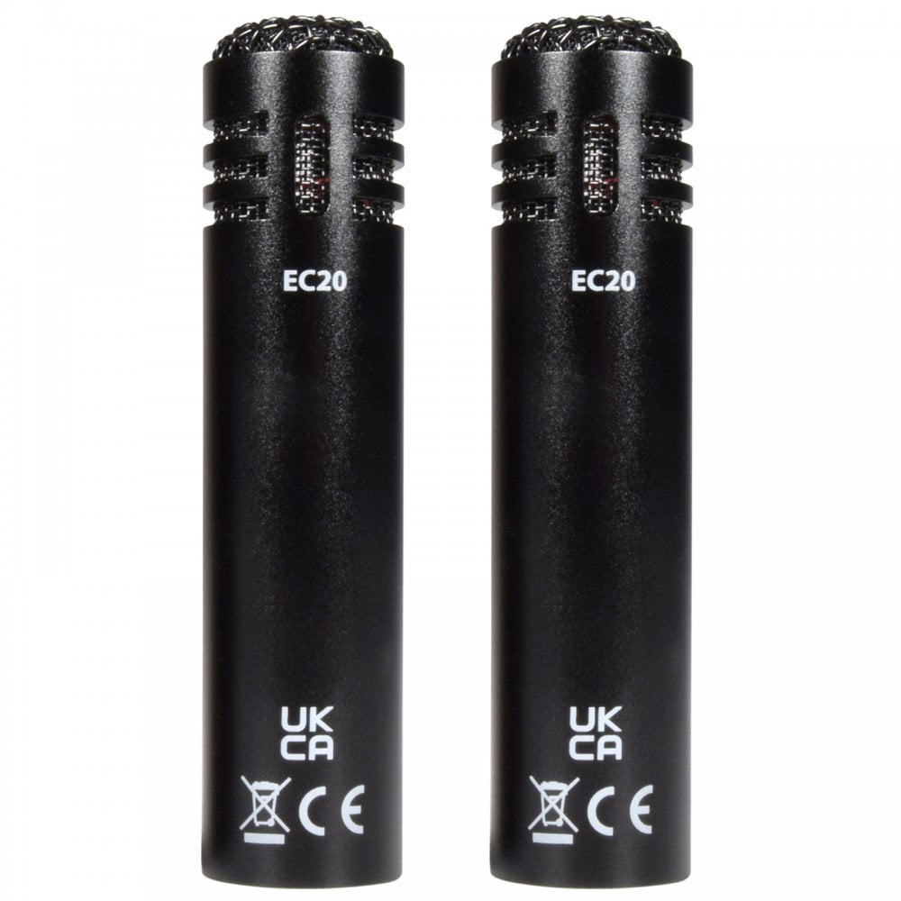ECM20 Condenser Mics Stereo - Pair