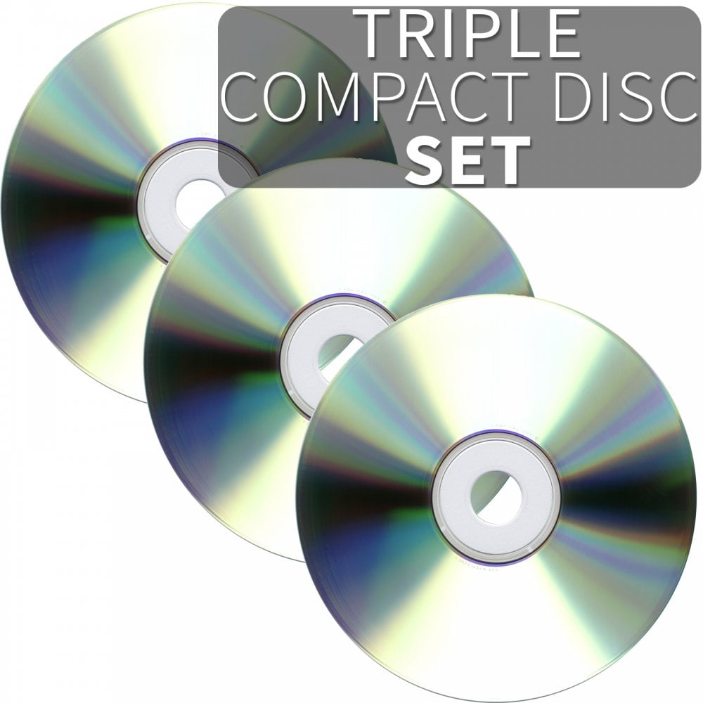 Triple CD Karaoke CD+G Disc Set CDG