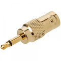 BNC Female To 3.5mm Mono Jack Plug Aerial Adapter