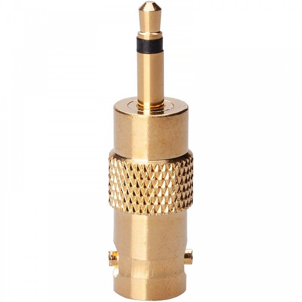 BNC Female To 3.5mm Mono Jack Plug Aerial Adapter