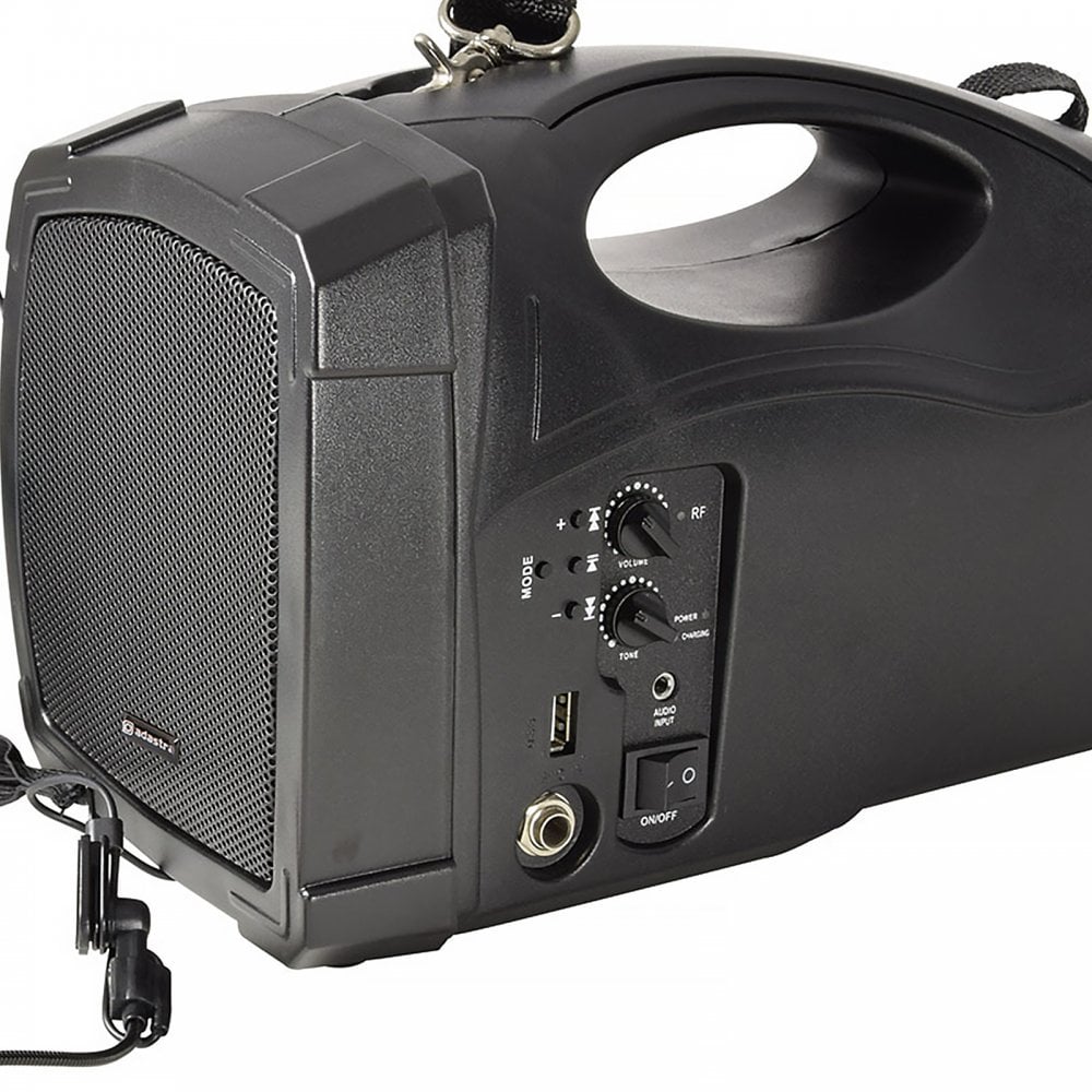 Handheld PA System with Neckband Mic and Bluetooth