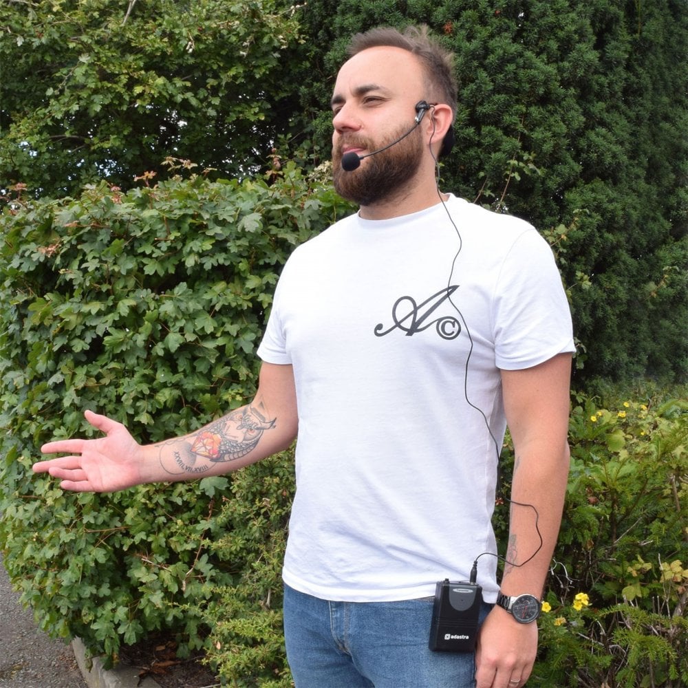 Handheld PA System with Neckband Mic and Bluetooth