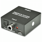 Digital Audio to Analogue Audio Converter