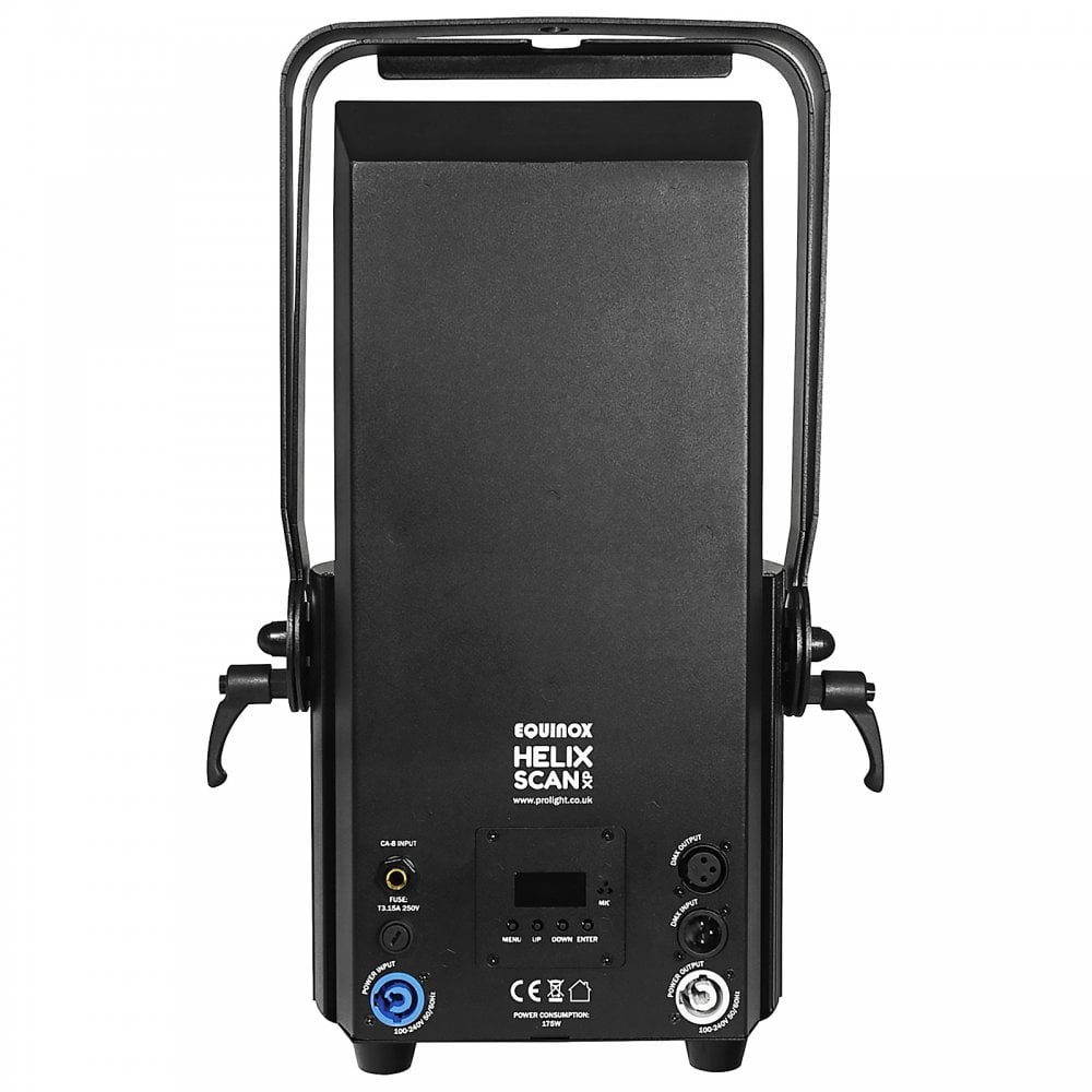 Helix Scan XP 150W Scanner Lighting Effect in Black