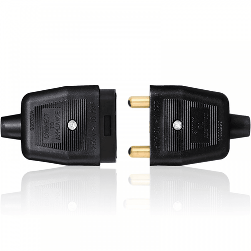 2 Way 10 A In-line Impact Resistant Mains Connector