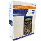 Compact Digital Multitester inc Test Leads, Battery & Shockproof Jacket Multi Tester