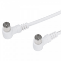 Coaxial Right Angle Plug to Plug Leads 70 Ohms
