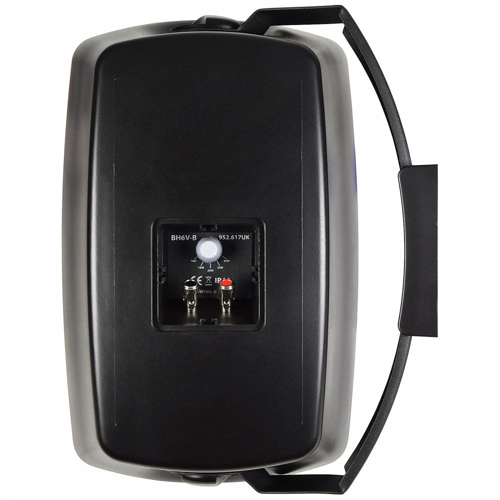 Pair of IP44 Wall Mount PA Speakers 70W RMS in Black